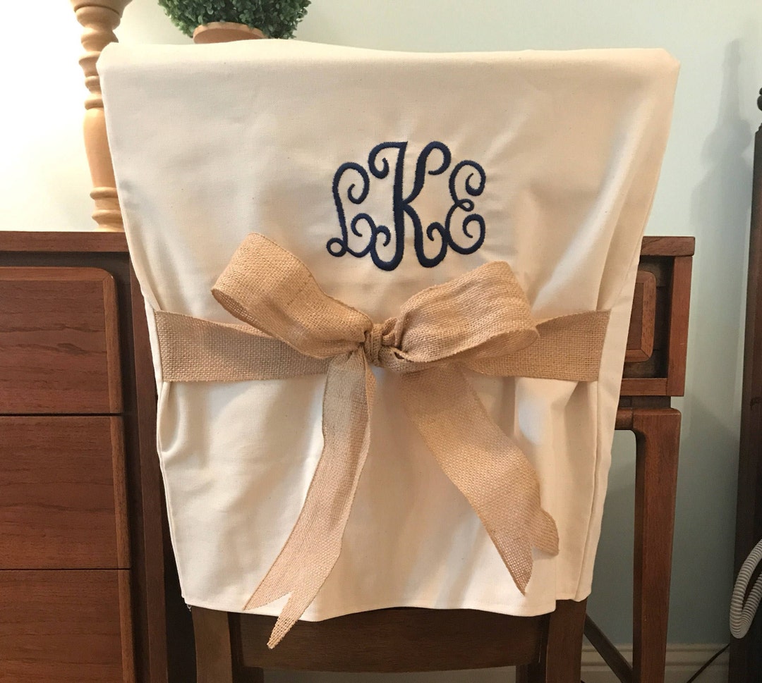 Monogrammed Dorm Chair Cover, Dorm Room Accessory,one Size Fits Most Etsy
