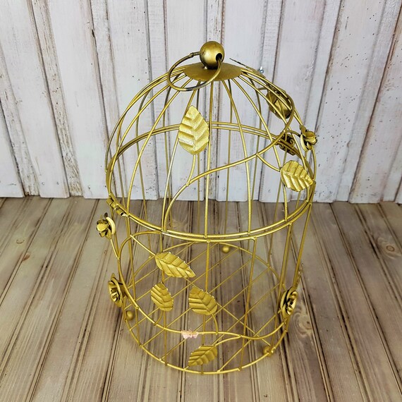 Vintage Bird Cage Decorative Bird Cage Birdcage Wedding Etsy