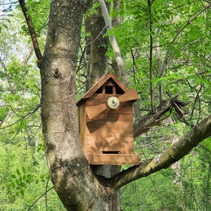 Vintage birdhouse, Antique wooden bird house, Hand made, Large birdhouse, Birdhouse, Garden decor, Rustic birdhouse, Unique birdhouse