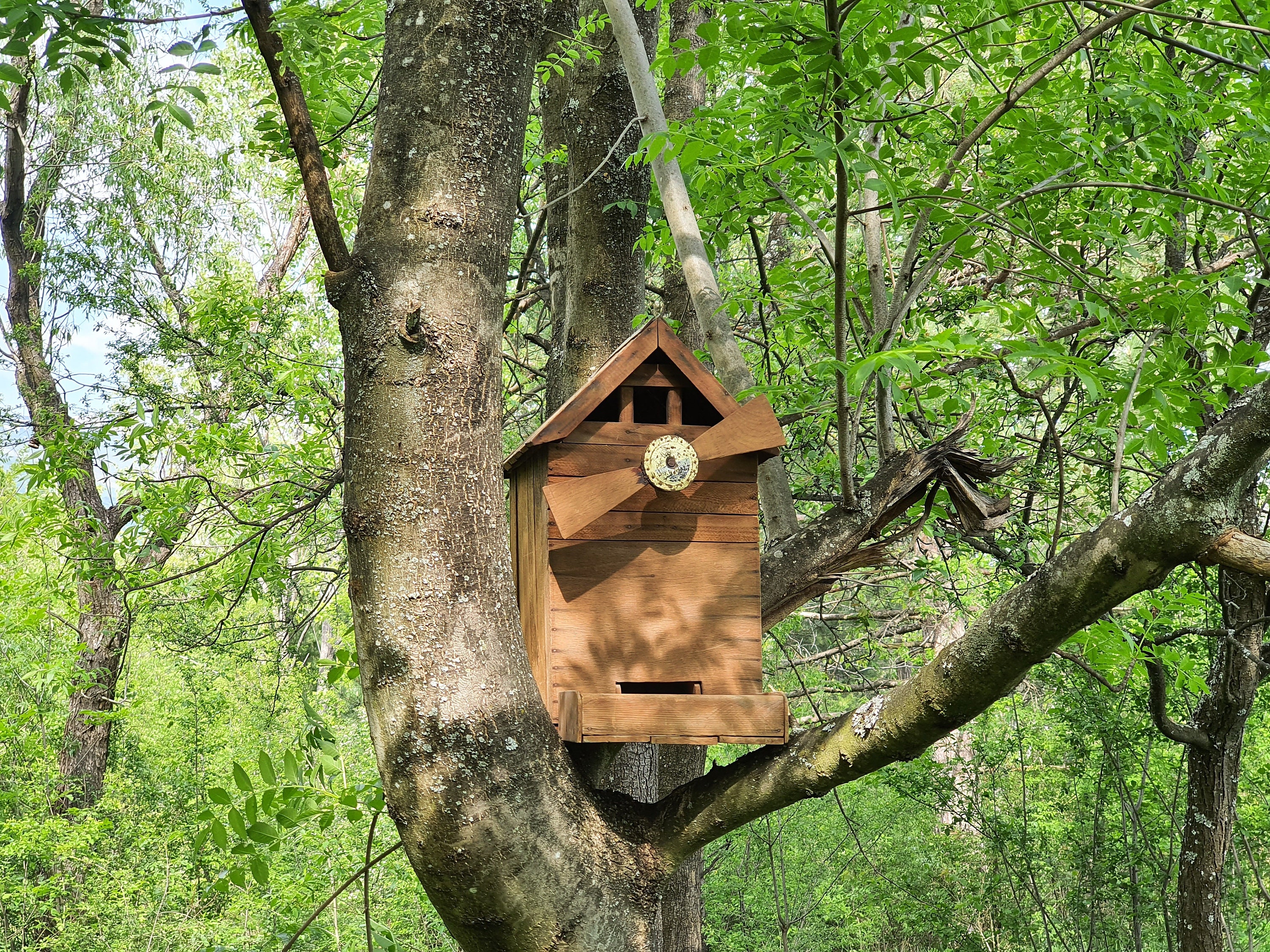 Birdhouse Vintage, Maison Antique d'oiseau en Bois, de Main, Grande Maison d'oiseau, Birdhouse, Déco