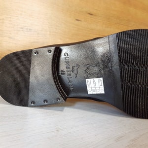 Vintage Black Leather Loafers - Men's Slip-On Shoes - UK 9 / US 9.5 / EU 43 image 2