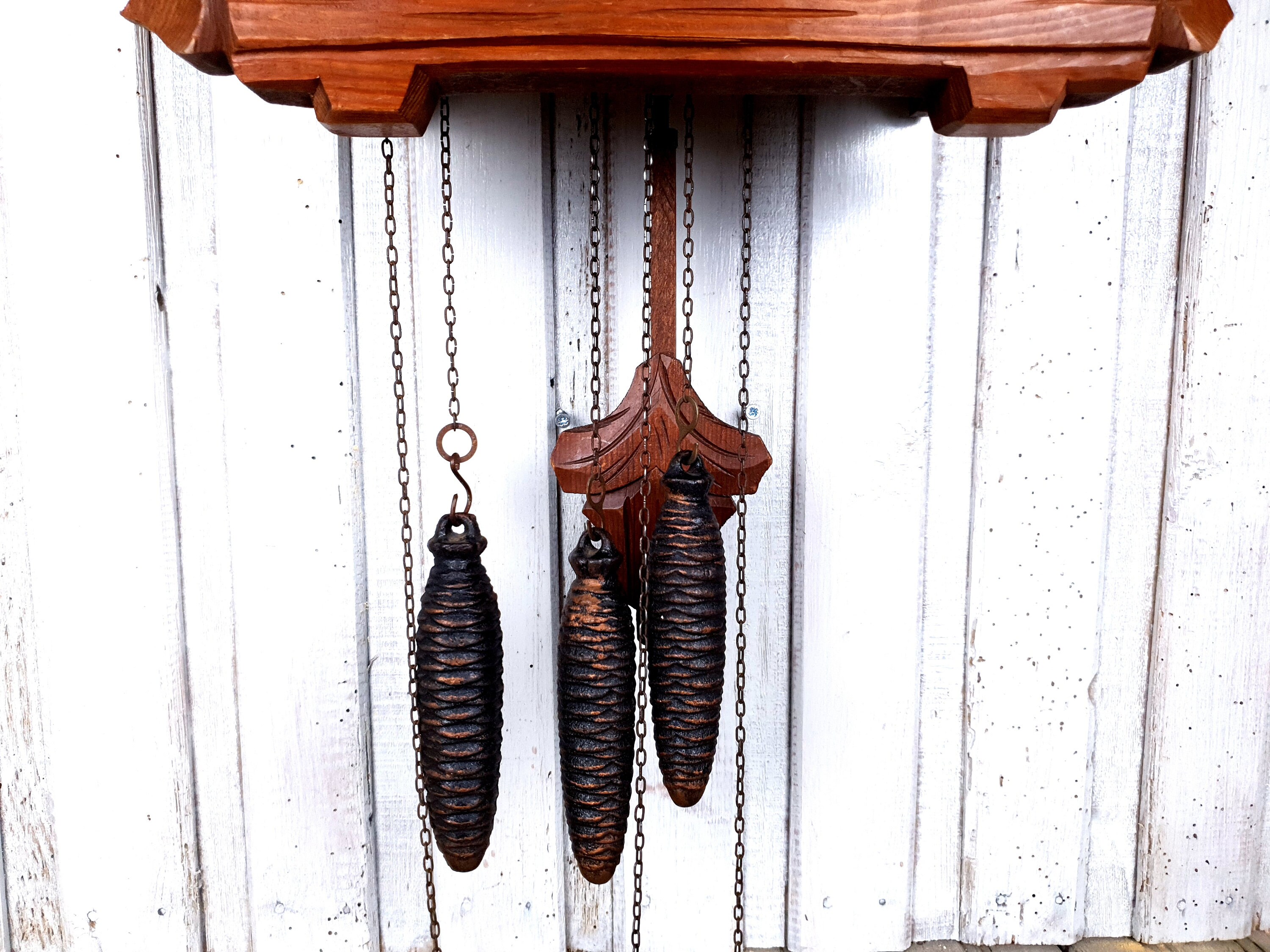 Vintage German Cuckoo Clock: Wooden Mechanical Striking Clock - Etsy