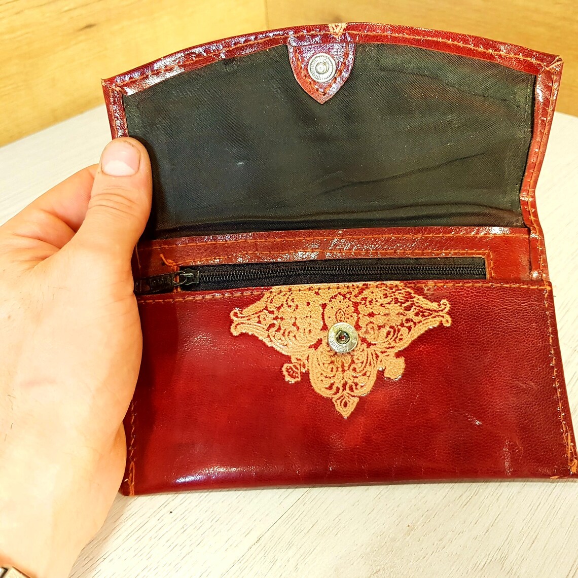 Big and Little Purses Leather Purse Vintage 1970s Leather Etsy Canada