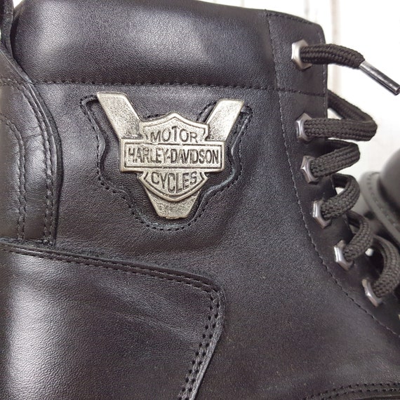 Mens leather boots, Vintage boots, Black boots, M… - image 3
