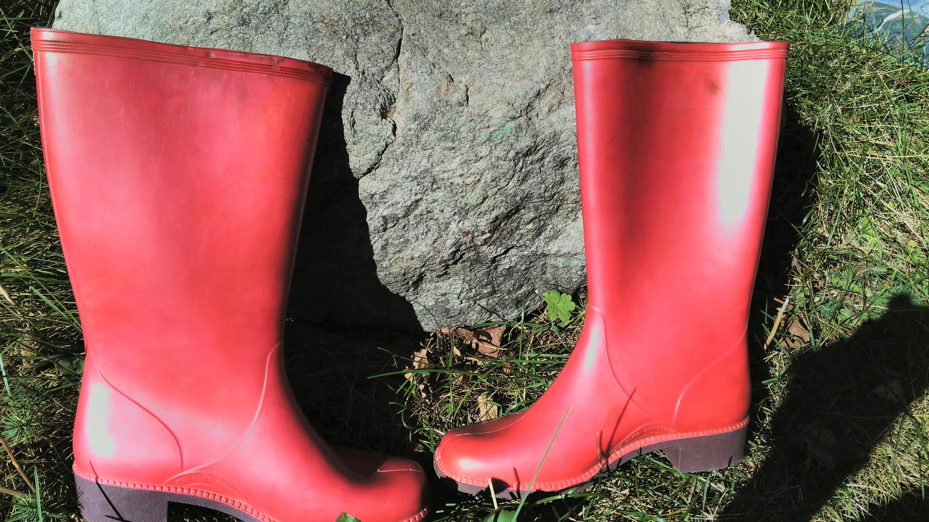 Vintage Rubber Boots Rain Boot Old Rubber Boots Rubber photo