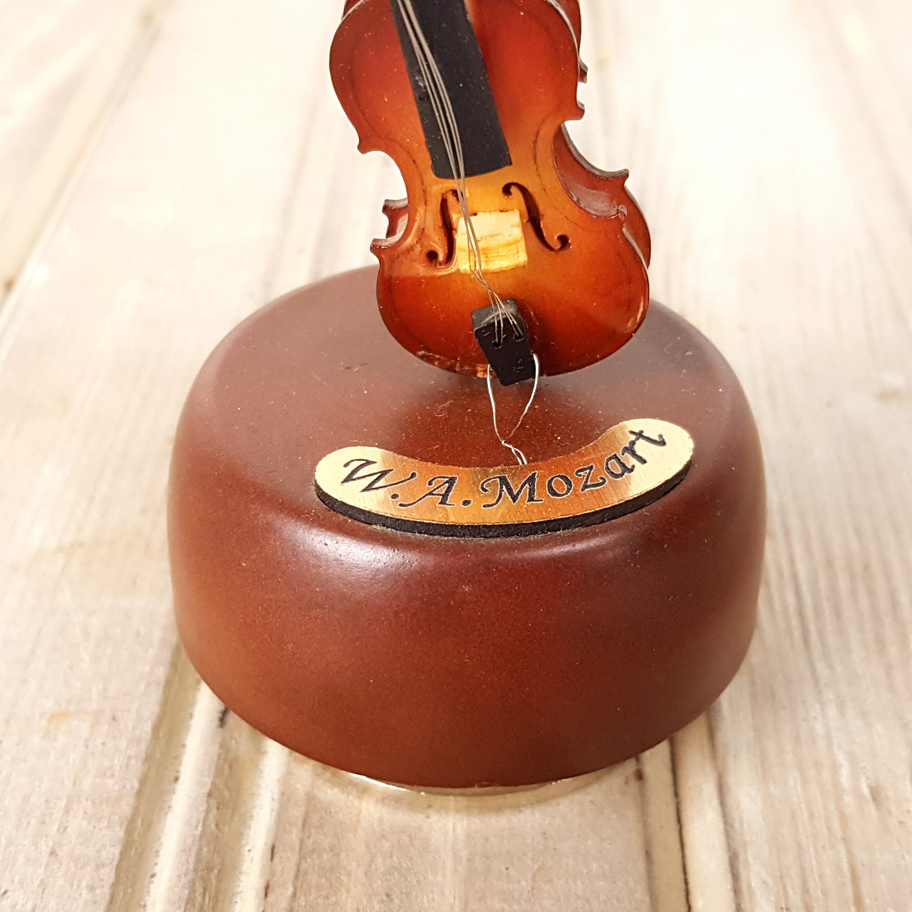 Vintage Music Box Violin Music Box Trinket Box Home Decor Etsy Australia