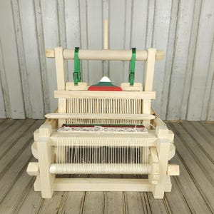 Weaving loom, Wooden weaving loom, Vintage weaving loom, Wooden loom, Weaving kit, Weaving machine, Hand loom, Hand weaving machine