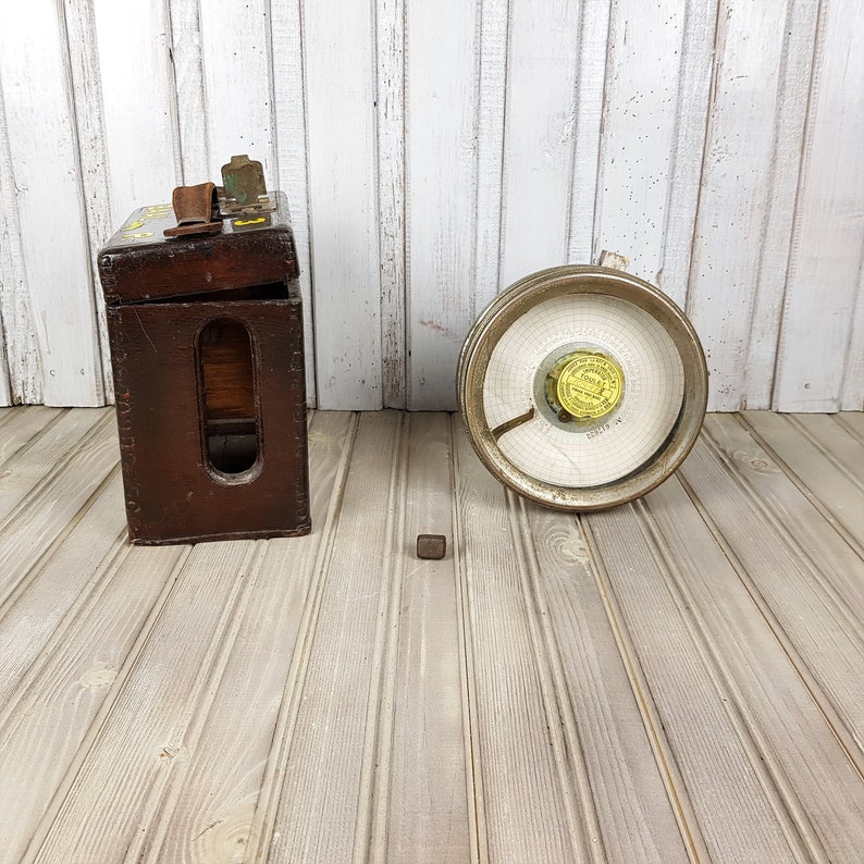 Racing pigeon clock with wooden case toulet Imperator Belgian Etsy