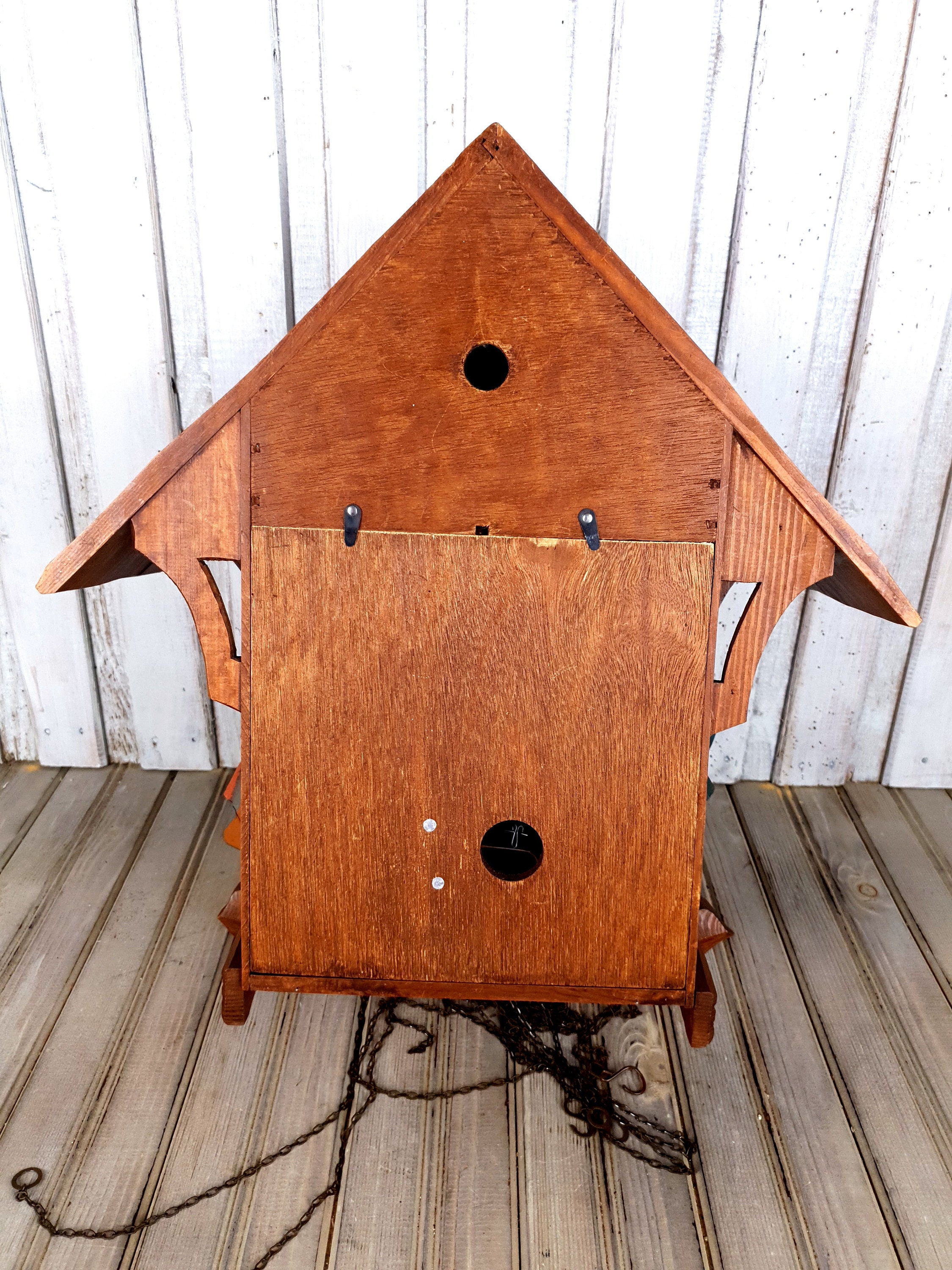 Vintage German Cuckoo Clock: Wooden Mechanical Striking Clock - Etsy