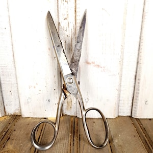 Vintage scissors, Metal scissors, Collectible dressmaker scissors, Antique scissors, Handwork scissors, Scissors solingen