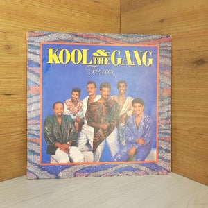 Gramophone plate, Vintage vinyl, Gramophone record, Retro music, KOOL THE GANG - gramophone plate
