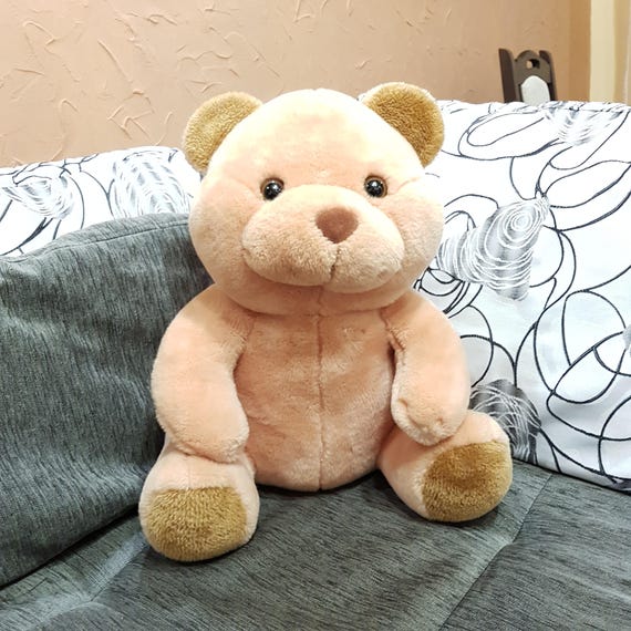 アンティーク　茶色のクマのぬいぐるみ　テディベア イギリス アンティーク テディベア くまのぬいぐるみ インテリア雑貨