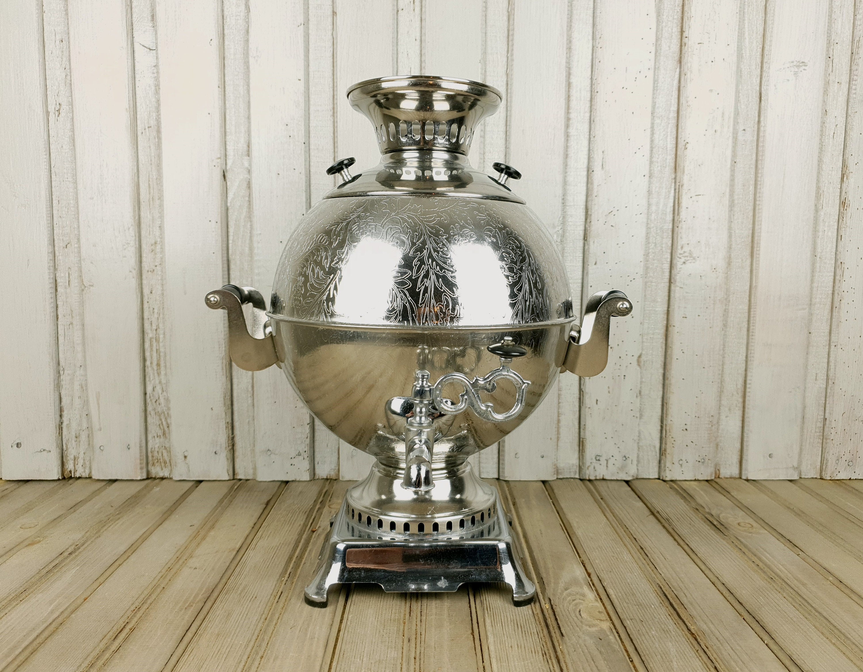 Electric Samovar, Vintage Samovar, Old Samovar, Soviet Samovar, Tea Samovar,  Teapot-water, Kitchen Decor, Soviet Traditional Metal Teapot -  Israel