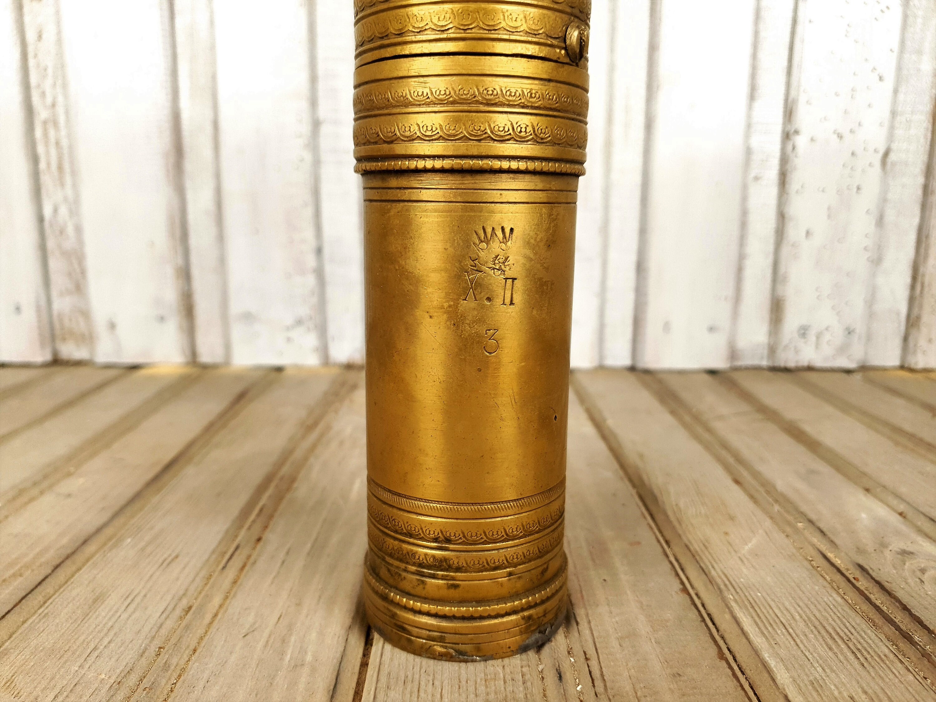 アンティーク真鍮製トルココーヒーグラインダー - 1900年代のオスマン 