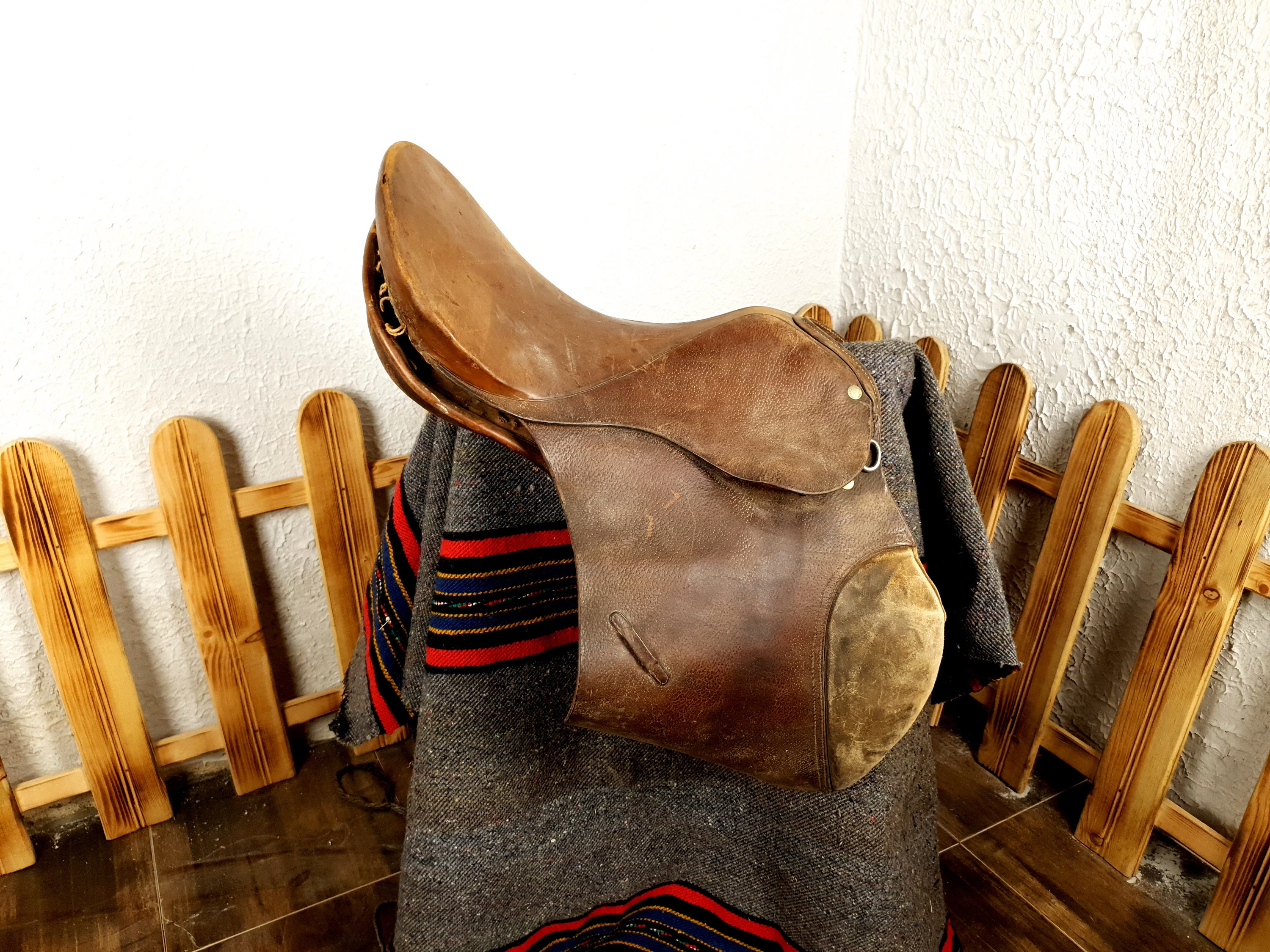 Vintage Leather Western Saddle Saddle Antique Saddle Etsy