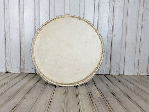 木製装飾ドラム 直径約30cm 高さ約60cm ヴィンテージハンドメイド木製ドラム：音楽装飾コレクション（12インチ