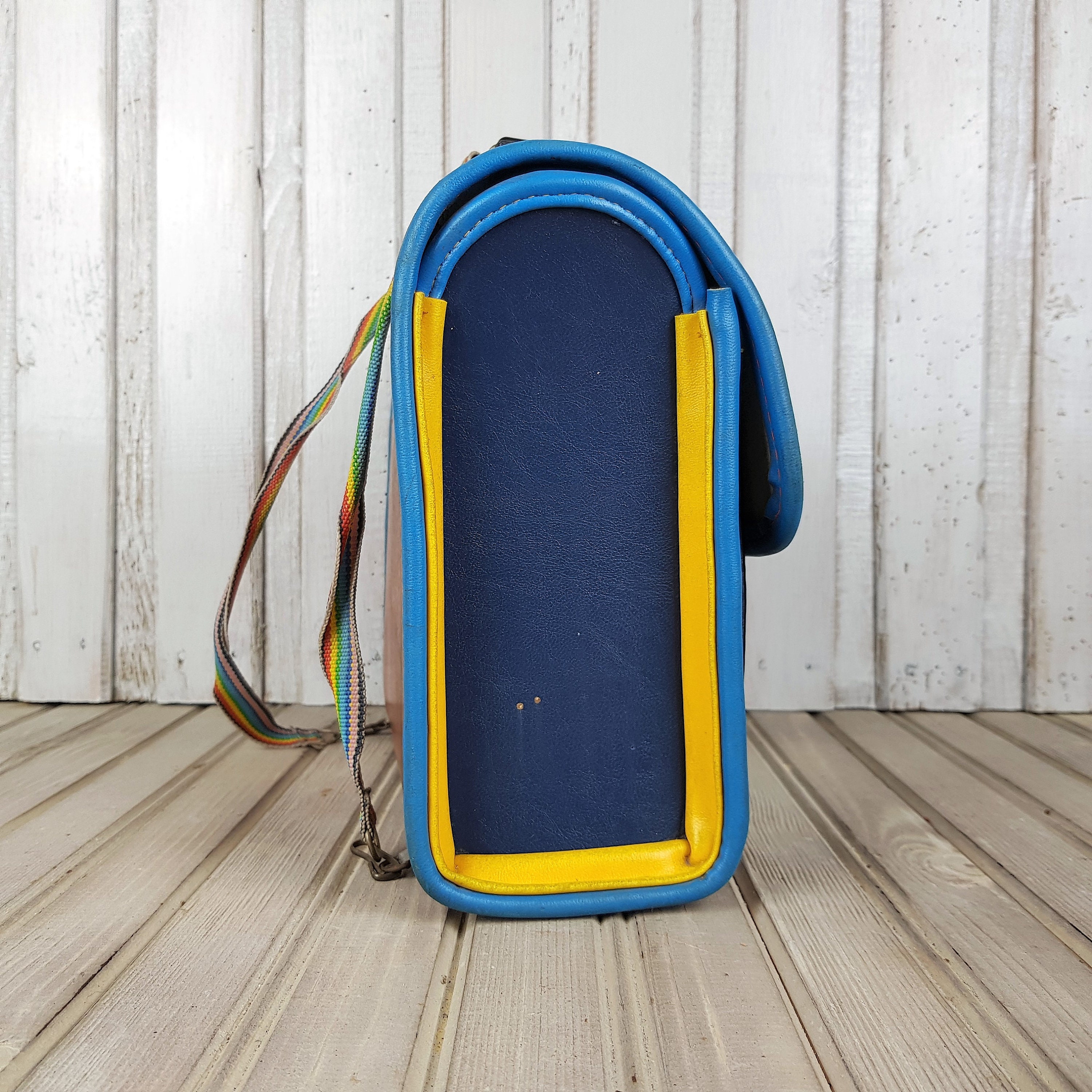 Children school bag Vintage school bag Children backpack Etsy