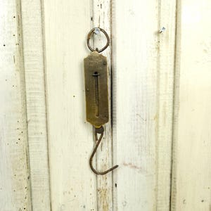 Vintage Hughes Pocket Balance Scale: 1940s German Aluminum 12kg