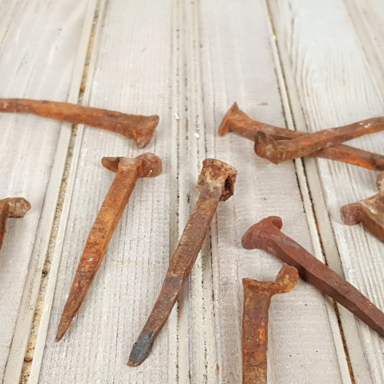 Antique Nails Iron Nails Set of 10 Iron Nails Ancient Iron Etsy Ireland