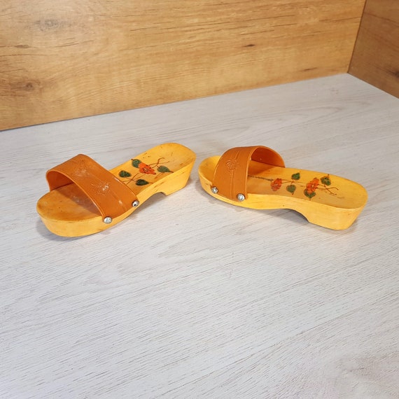wooden slippers