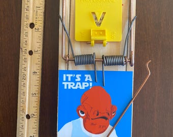 Amiral Akbar Star Wars « C'est un piège » Piège à souris géant