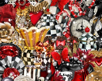 Mad House Digital Scrapbooking Kit – Whimsical Elements (Digital Download)