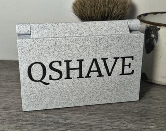Etui na maszynkę do golenia Gillette QSHAVE Safety Razor - zestaw ostrzy - stojak - personalizacja