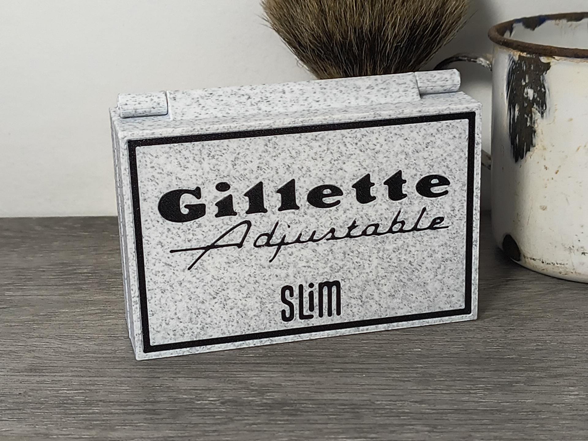 Gillette Slim Adjustable 1964年ジレット ケース付き Slim (Standard) – Gillette Adjustable Razors