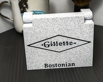 RESERVED-SOLD. Gillette 'bostonian' New Improved DE Razor