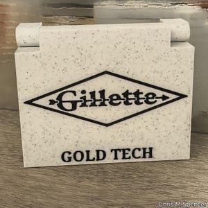 Vintage 1964 Gillette TRAVEL TECH DE Safety Razor Set NICE | #1865071160