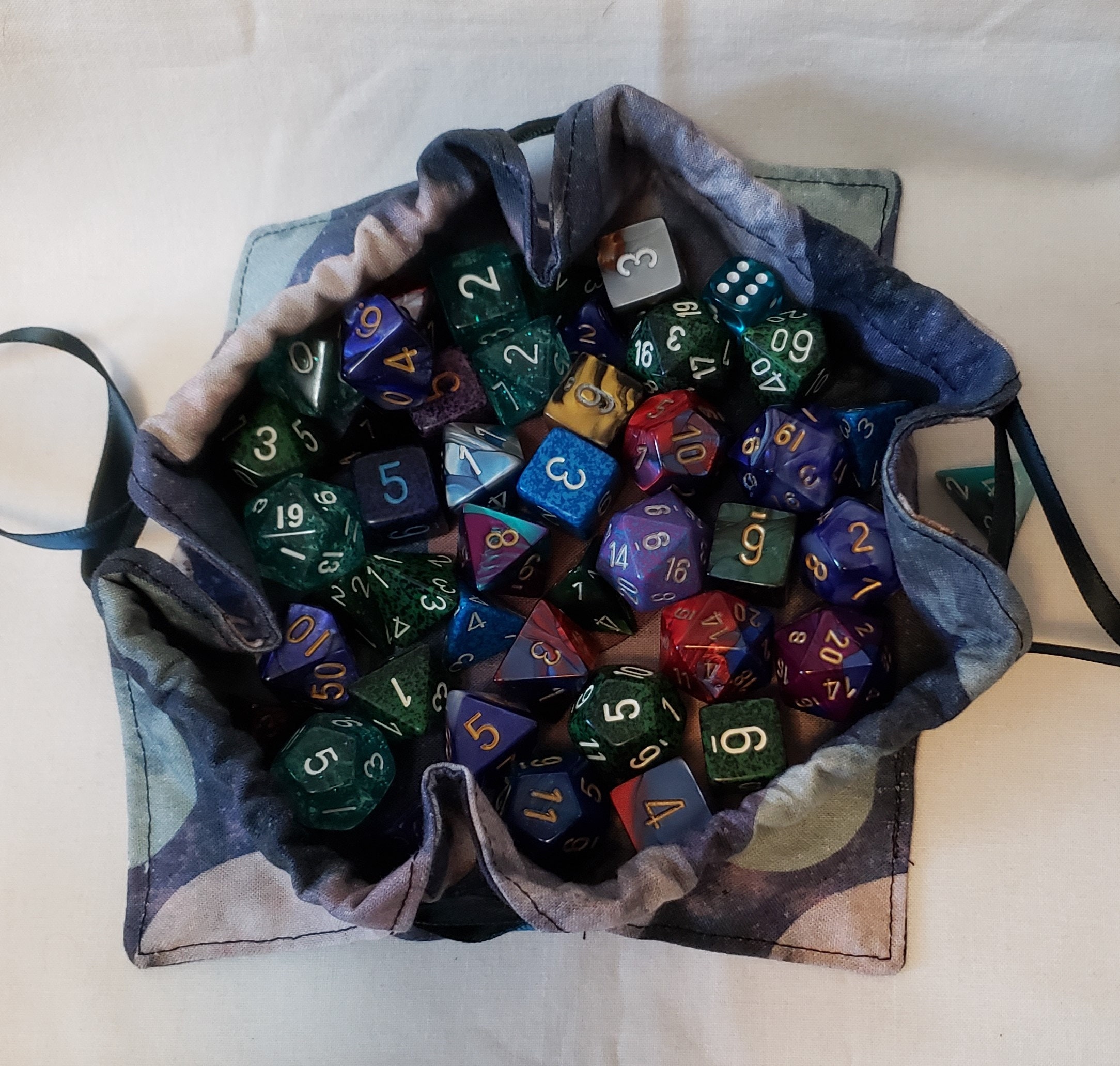 Cosmic Dice Bag / Rolling Tray Etsy