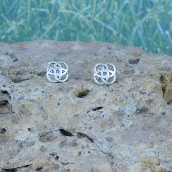 Celtic Eternity Knot Earrings