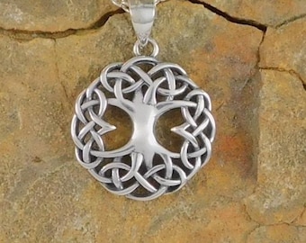 Sterling Silver Tree of Life Necklace