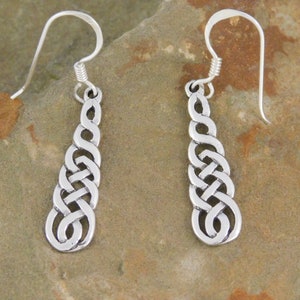 Celtic Irish Cascading Weave Earrings Irish Earrings Celtic Earrings Irish jewelry