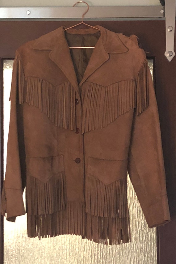 Vintage Western Fringe Jacket | Etsy