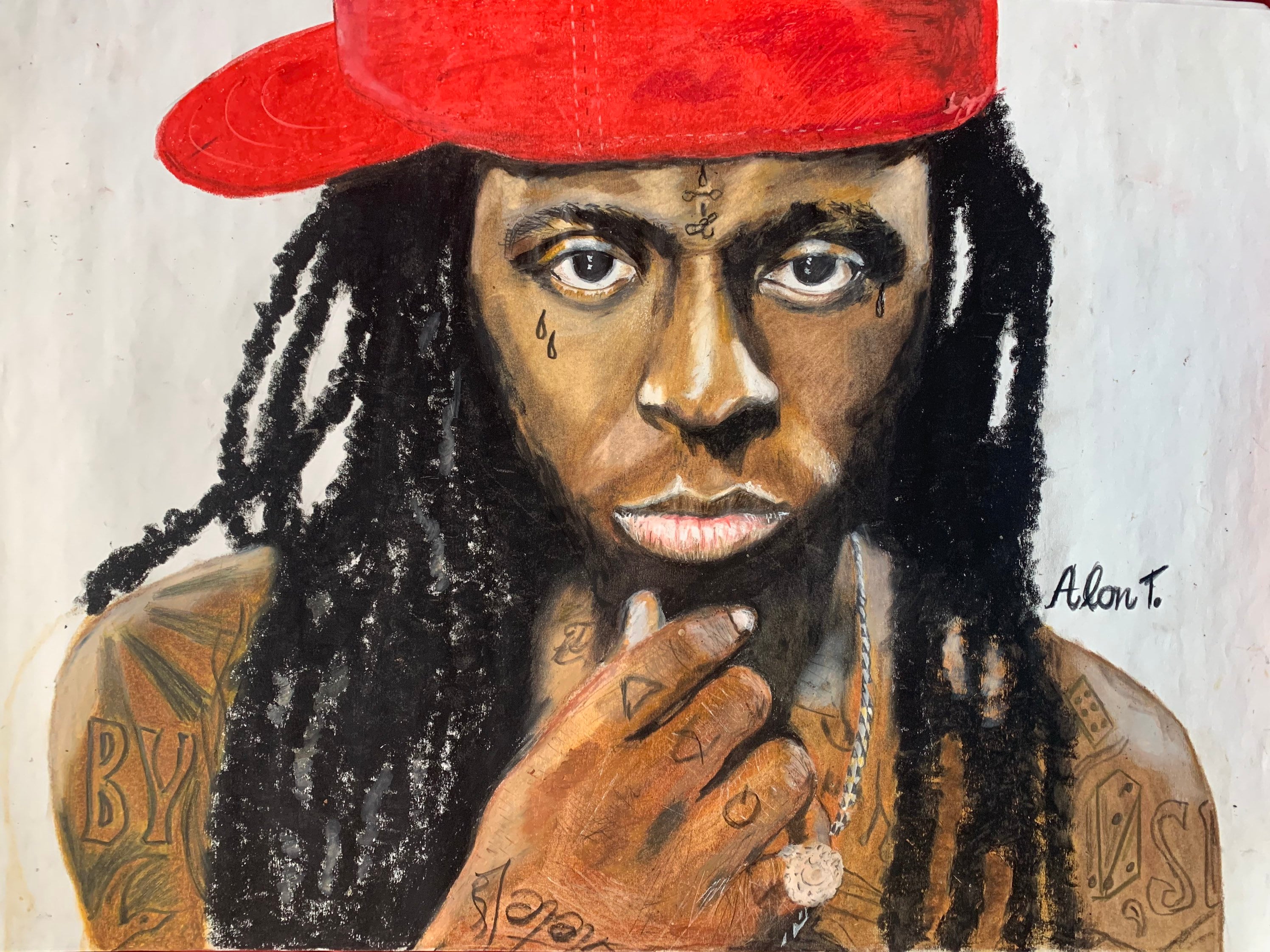 how to draw lil wayne