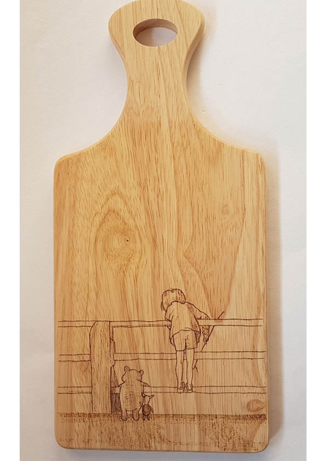 Winnie the Pooh 'pooh Sticks' Wooden Paddle Board Etsy