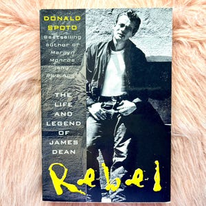 Biography James Dean; Film Icon James Dean; Rebel-The Life & Legend of James Dean by D. Spoto; Illustrated; Hollywood Film Icon Biography