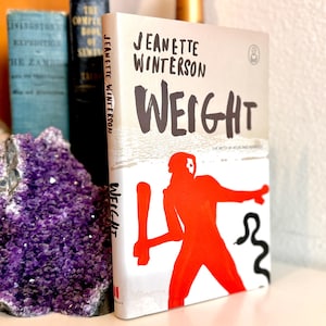 1st Edition-1st Printing; &#39;Weight The Myth of Atlas and Heracles&#39; by Jeanette Winterson; 2005; Olympians Ancient Greek Mythology, Folklore