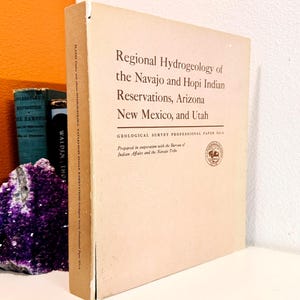 Regionalna hydrogeologia rezerwatów Indian Navajo i Hopi – 13 dużych map
