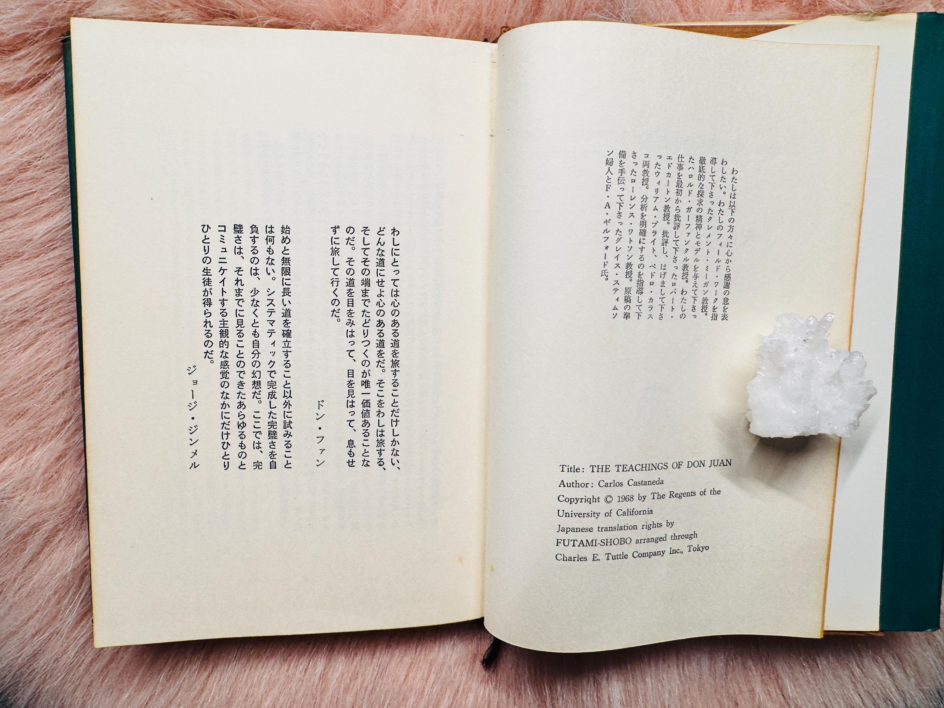 1968年ヴィンテージ ドン・ファンの日本語教育本 - Etsy 日本
