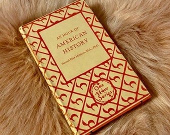 Amerikaanse geschiedenis; Antiek boek 1e editie: An Hour Of American History From Columbus To Coolidge, The One Hour Series, 1929