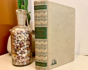 PRIMA EDIZIONE - Prima stampa; Ritorno al Paradiso di James Michener; autore vincitore del premio Pulitzer; 1951; splendido libro vintage da collezione