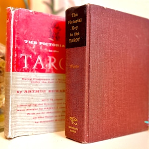 Picturale sleutel tot de tarot van Waite; 78 platen-illustraties; 1966; 1e editie, derde druk; Tarot leren, betekenissen van tarotkaarten lezen
