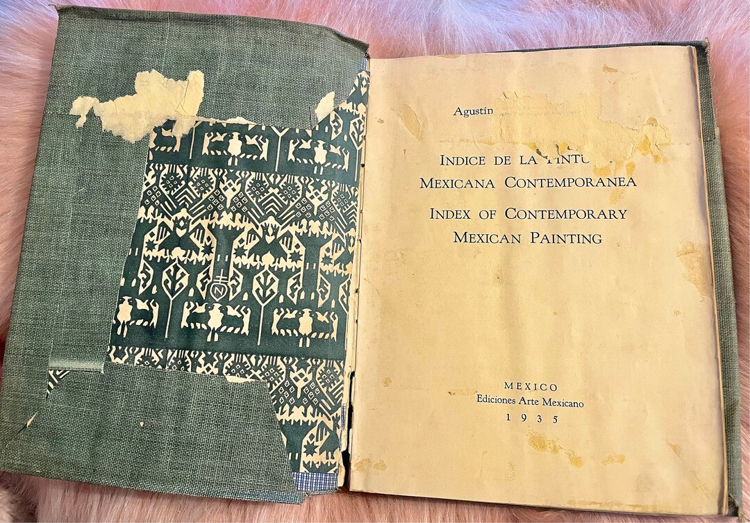FIRST EDITION, Index of Contemporary Mexican Painting by Agustin Chavez