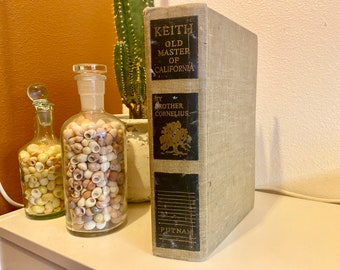 Keith Old Master of California by Brother Cornelius; 1942; Beautiful Color Illustrations; FIRST EDITION, SIGNED by Author; Wonderful Antique