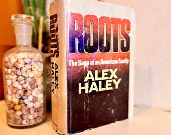Amerikanische Familiensage in die Sklaverei verkauft; ROOTS von Haley; Erstausgabe (Buchklub); 1976; Geneology Recherchiertes Pulitzer-Preisträger-Buch