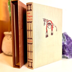 Vintage Beautiful Book. Illustrated Oregon Trail 1943 Book. Edited from Mason Wade Notebooks. Collectible Pioneer Book Short Stories.
