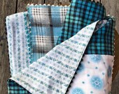 Cotton Flannel Patchwork Baby Blanket