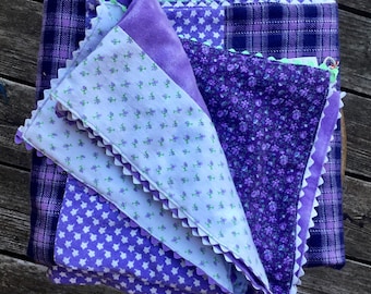 Flannel patchwork Baby Blanket